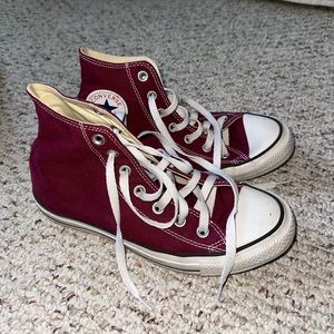 Women’s High Top Maroon Converse